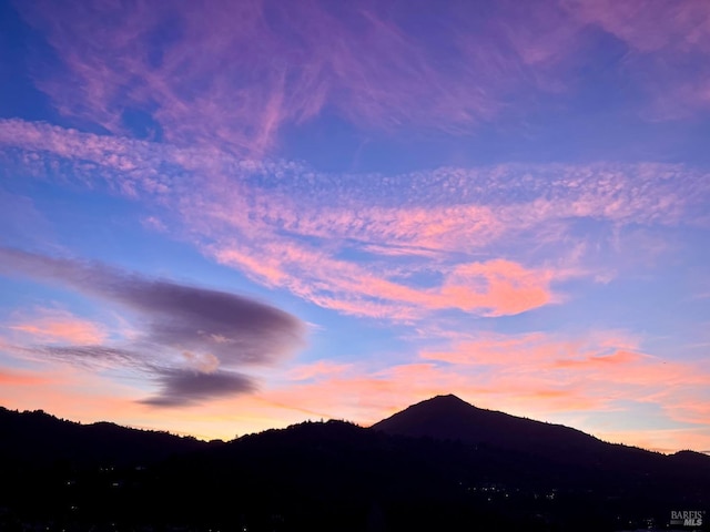 view of mountain backdrop