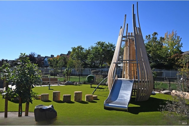 view of community playground