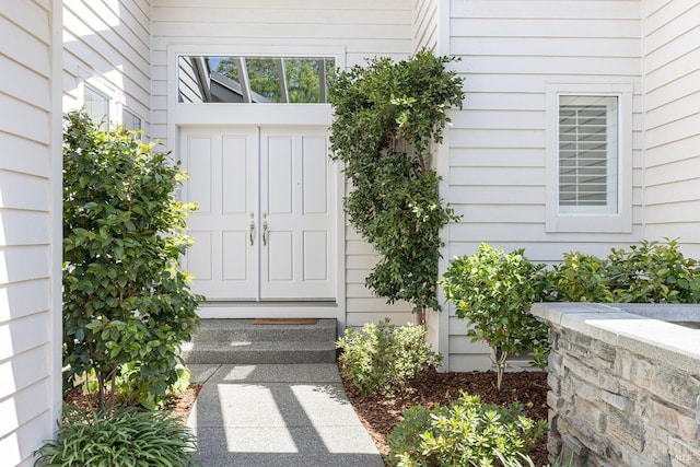 view of property entrance