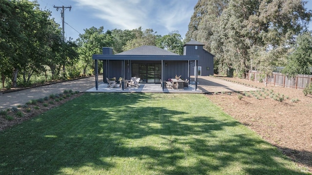 1575 Felder Rd, Sonoma, CA 95476 - rear view of property featuring a chimney and a deck