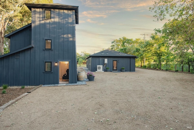 1575 Felder Rd, Sonoma, CA 95476 - rear view of house featuring board and batten siding