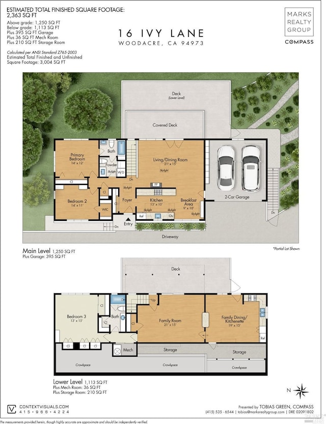 16 Ivy Ln, Woodacre, CA 94973 - home floor plan