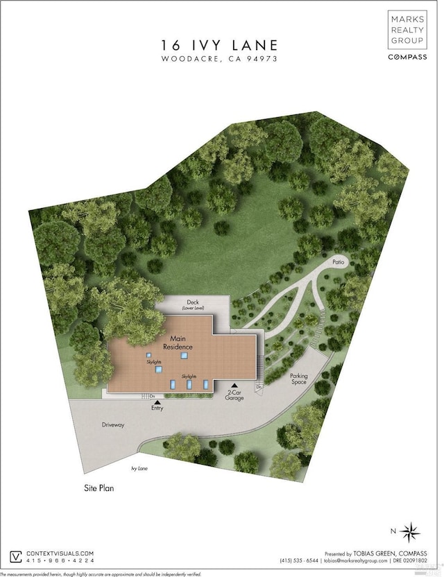 16 Ivy Ln, Woodacre, CA 94973 - map / location