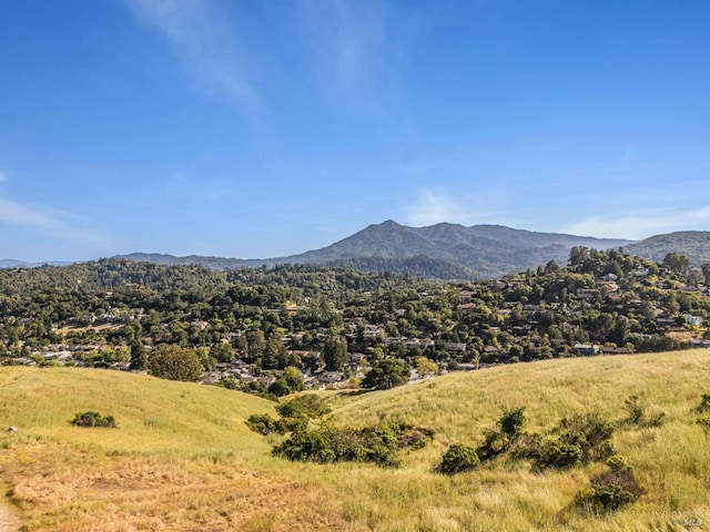 view of mountain backdrop