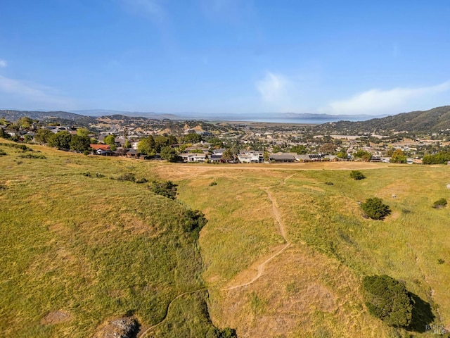 view of property location featuring a mountain backdrop