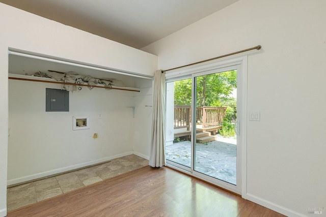 2095 W Pueblo Ave Unit A, Napa, CA 94558 - spare room with wood finished floors, baseboards, and a ceiling fan