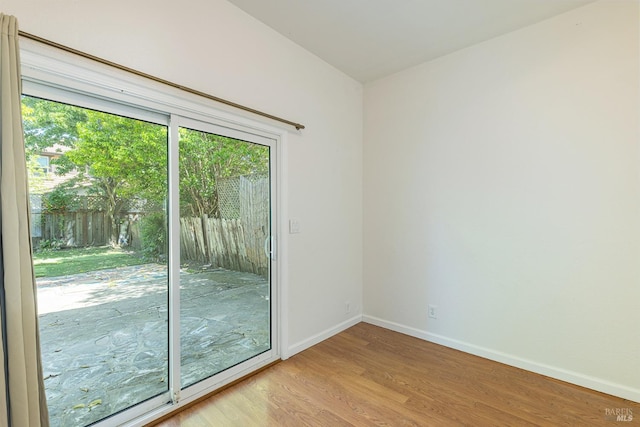 2095 W Pueblo Ave Unit A, Napa, CA 94558 - unfurnished bedroom featuring light wood-style flooring, baseboards, and a ceiling fan
