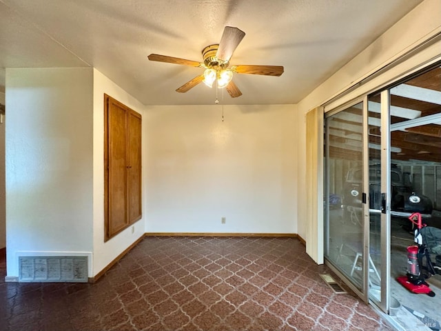 4511 Dry Creek Rd, Napa, CA 94558 - empty room with baseboards and ceiling fan