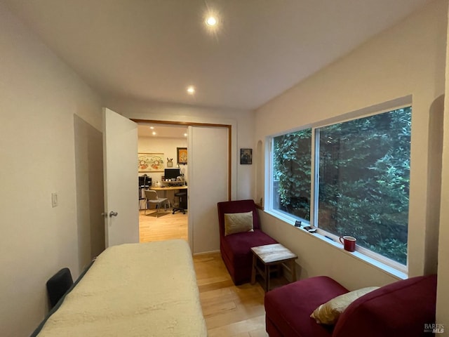 10 Millwood St, Mill Valley, CA 94941 - living area featuring light wood-style flooring and recessed lighting