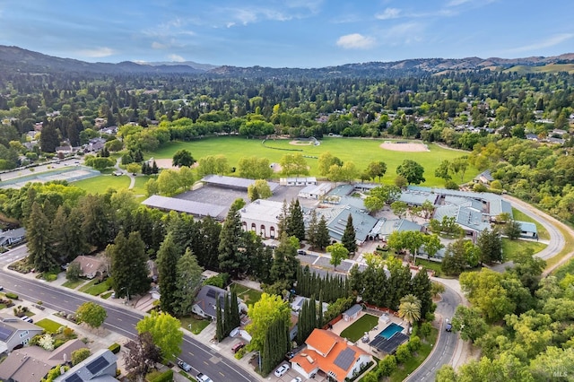 587 El Capitan Dr, Danville, CA 94526 - aerial view of a mountain backdrop