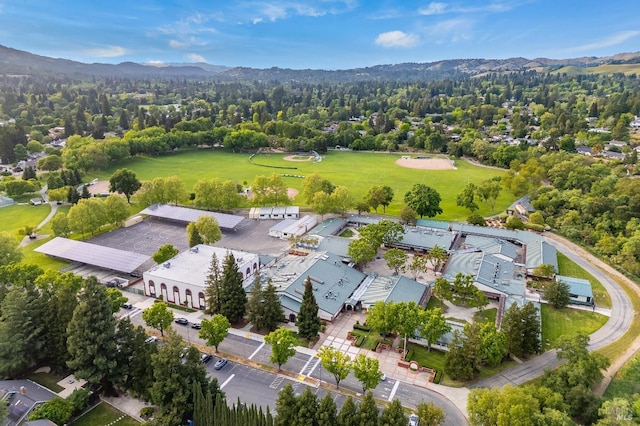 587 El Capitan Dr, Danville, CA 94526 - aerial view of a mountainous background