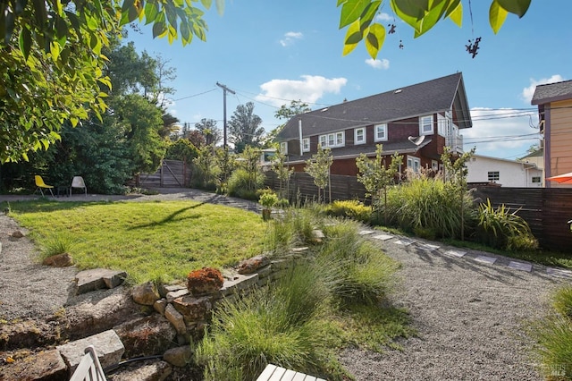 view of yard