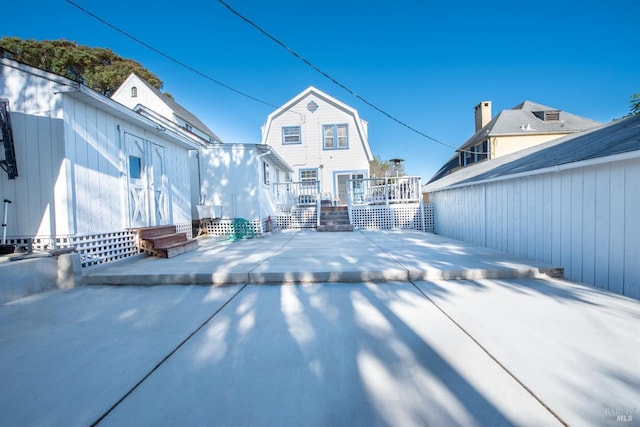 7 Sims Ave, Vallejo, CA 94590 - back of house featuring a patio, a deck, and entry steps