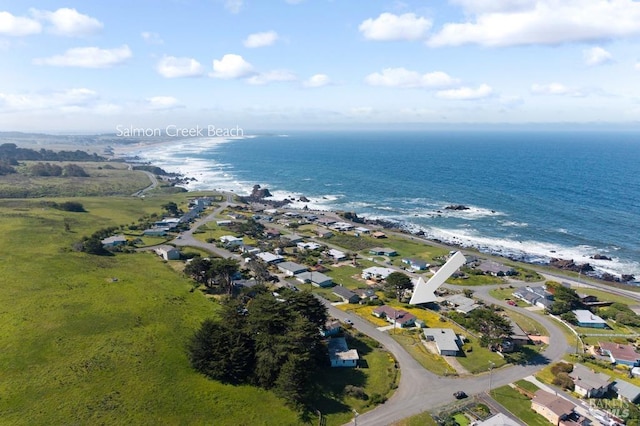 4981 Conch Ave, Bodega Bay, CA 94923 - aerial overview of property's location with a nearby body of water and nearby suburban area
