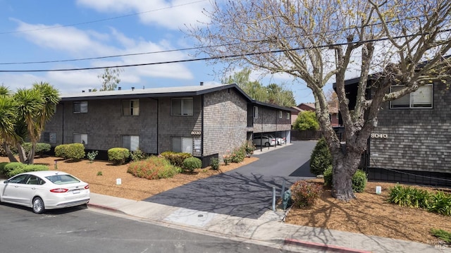 view of property exterior