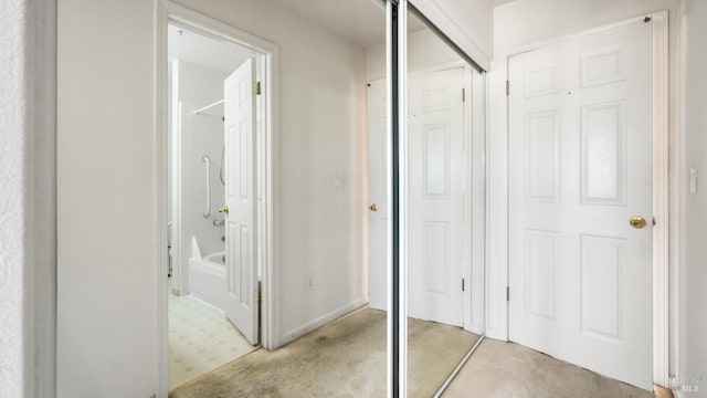 830 Chardonnay Cir, Petaluma, CA 94954 - hall featuring light carpet and baseboards