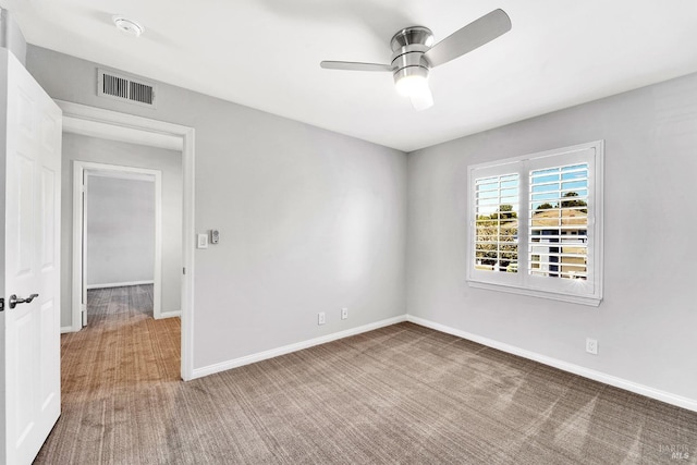 653 Robinson Way, Benicia, CA 94510 - carpeted spare room featuring a ceiling fan and baseboards