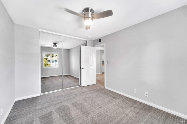 653 Robinson Way, Benicia, CA 94510 - unfurnished bedroom with carpet flooring, a closet, and baseboards