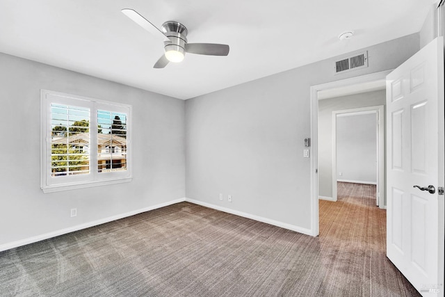 653 Robinson Way, Benicia, CA 94510 - empty room with carpet, a ceiling fan, and baseboards