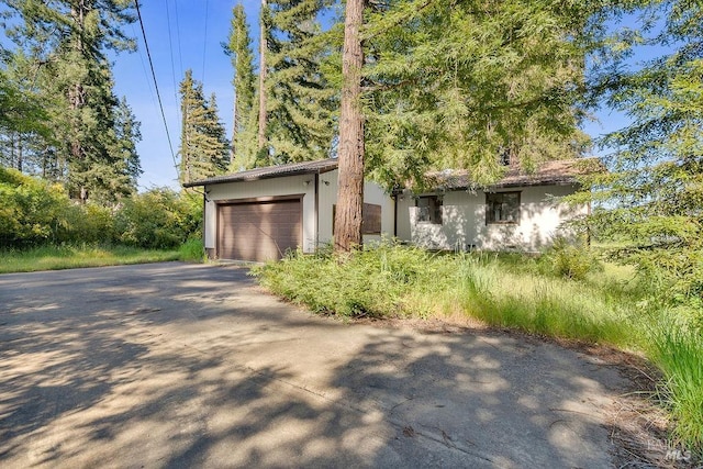 3500 Mount Veeder Rd, Napa, CA 94558 - view of front of home featuring a garage and driveway