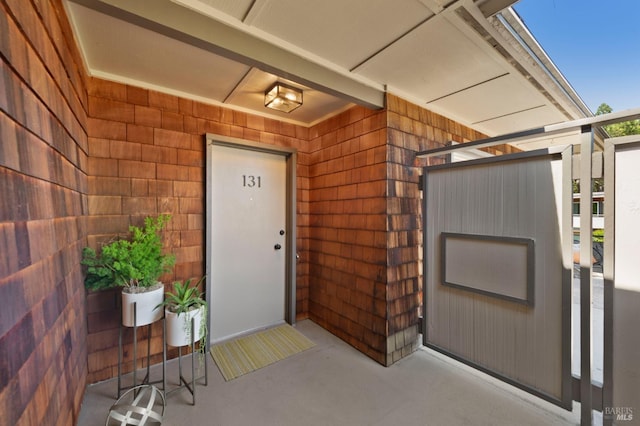 view of property entrance