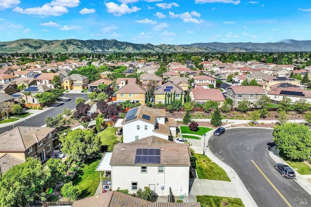 212 Via Del Sol, Vacaville, CA 95687 - aerial view of residential area with mountains