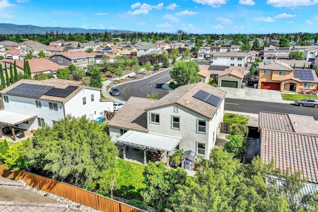 212 Via Del Sol, Vacaville, CA 95687 - aerial perspective of suburban area featuring a mountainous background