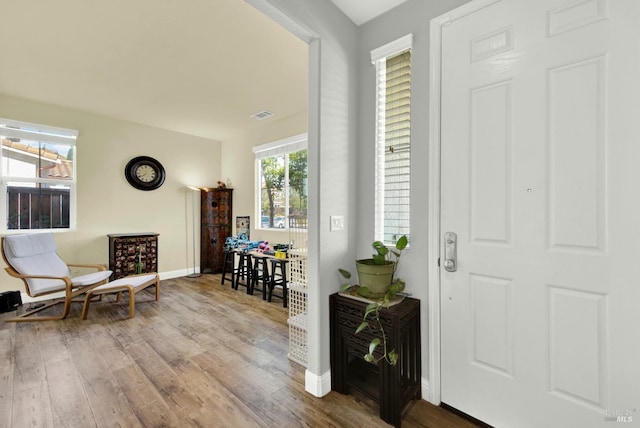 212 Via Del Sol, Vacaville, CA 95687 - foyer with wood finished floors and baseboards