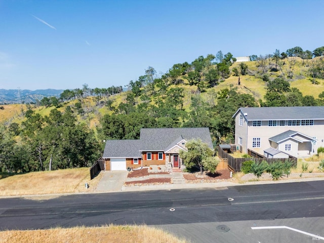 1126 Rimrock Dr, Napa, CA 94558 - view from above of property