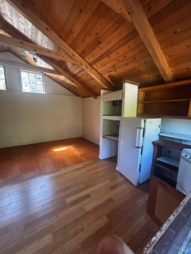 330 Aberdeen Way, Inverness, CA 94937 - bonus room with hardwood / wood-style flooring and wooden ceiling