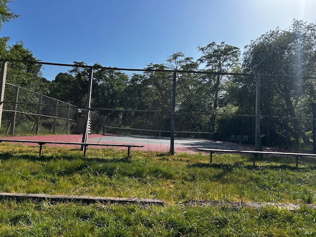 330 Aberdeen Way, Inverness, CA 94937 - view of tennis court with fence