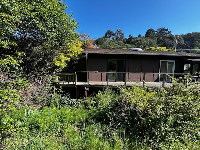 330 Aberdeen Way, Inverness, CA 94937 - back of house featuring a deck