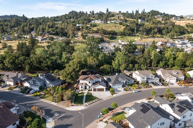 169 Pacific Heights Dr, Santa Rosa, CA 95403 - aerial view of property's location with nearby suburban area