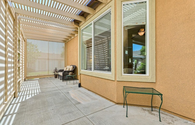 421 Redmont Ln, Rio Vista, CA 94571 - view of patio featuring a pergola