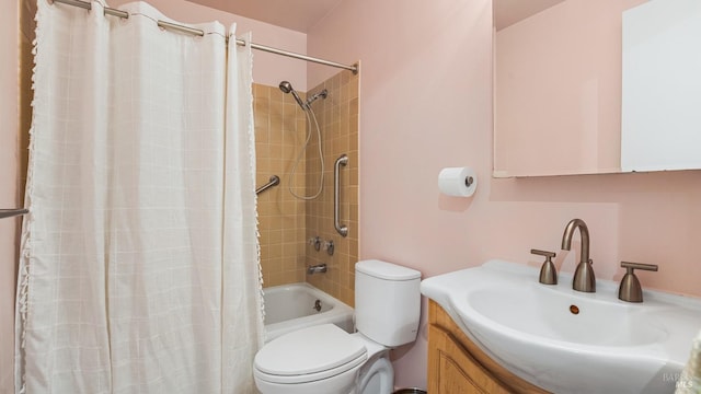 98 Forest Ln, San Rafael, CA 94903 - full bath with toilet, shower / tub combo, and vanity