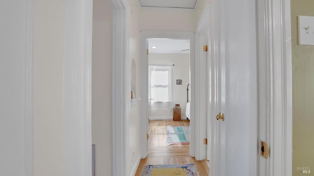 1302 Illinois St, Vallejo, CA 94590 - hallway featuring light wood finished floors and baseboards