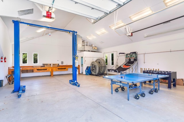 27681 Mace Blvd, Davis, CA 95618 - garage featuring a garage door opener