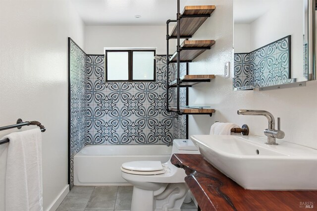8940 Irving St, Graton, CA 95444 - bathroom featuring toilet, shower / tub combination, and vanity