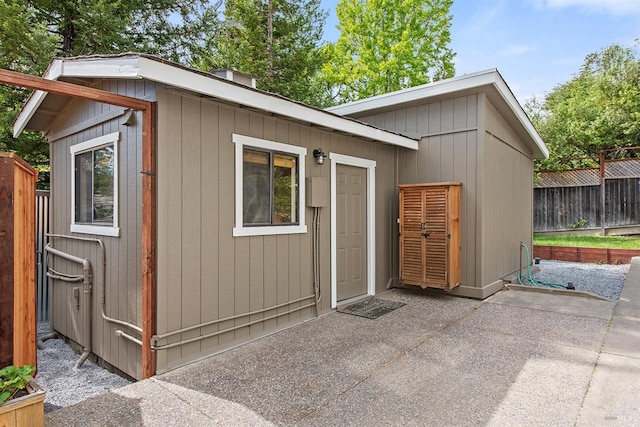 8940 Irving St, Graton, CA 95444 - view of outdoor structure featuring fence and an outdoor structure