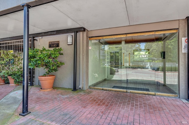 3183 Wayside Plz Unit 319, Walnut Creek, CA 94597 - property entrance featuring stucco siding