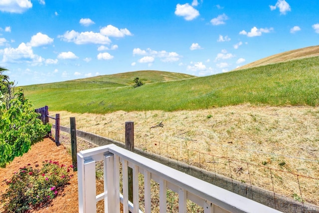 1917 Rollingwood Dr, Fairfield, CA 94534 - view of yard with fence and a view of rural / pastoral area
