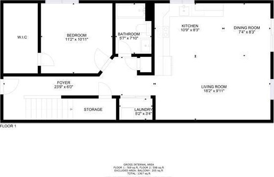 floor plan / room layout