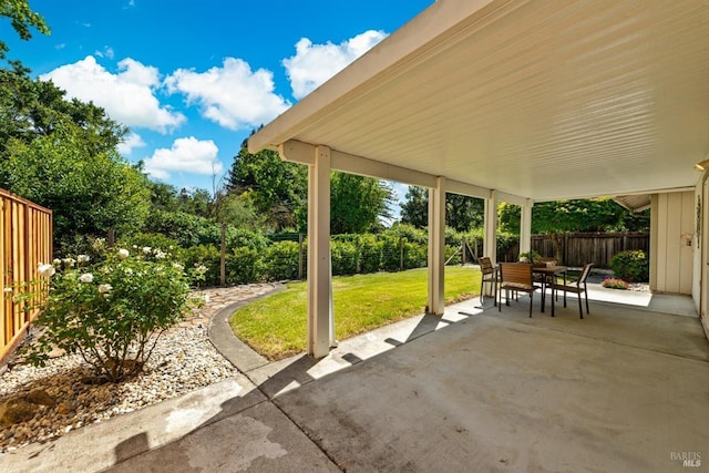 21 Autumn Creek Ct, Napa, CA 94559 - view of patio with outdoor dining area