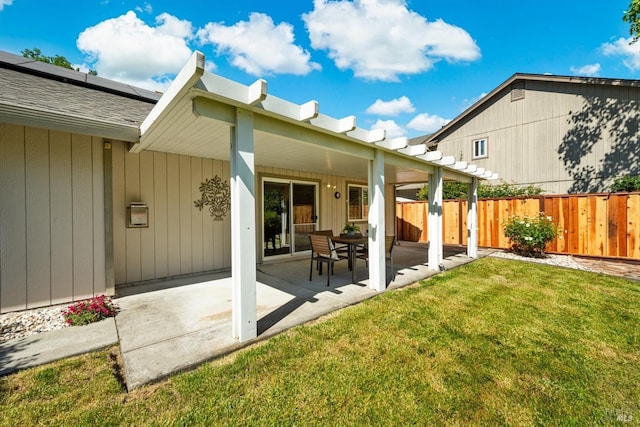 21 Autumn Creek Ct, Napa, CA 94559 - back of property featuring solar panels and a patio area
