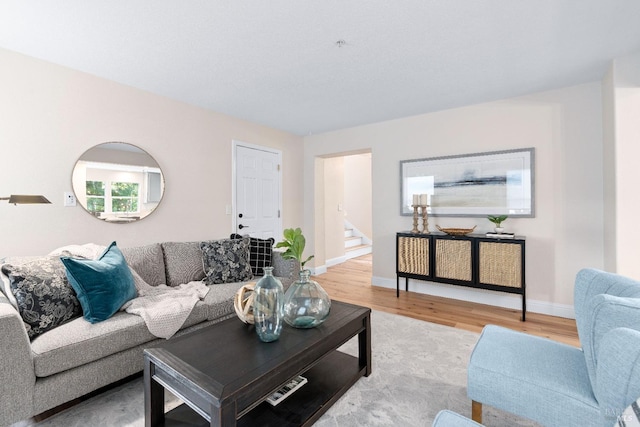 14 Ceriani Ct, Napa, CA 94558 - living area featuring wood finished floors, stairs, and baseboards