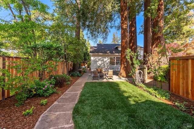 14 Ceriani Ct, Napa, CA 94558 - view of yard featuring a patio