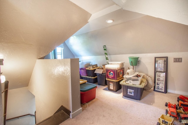 1124 Tuolumne St, Vallejo, CA 94590 - bonus room with lofted ceiling, carpet floors, and baseboards