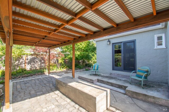 1124 Tuolumne St, Vallejo, CA 94590 - view of patio featuring fence