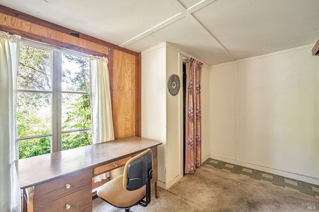 1561 S Fitch Mountain Rd, Healdsburg, CA 95448 - home office featuring light colored carpet