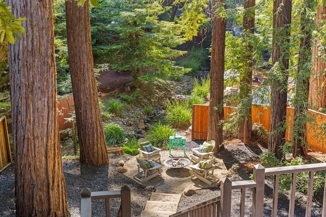 239 W Blithedale Ave, Mill Valley, CA 94941 - view of yard with fence